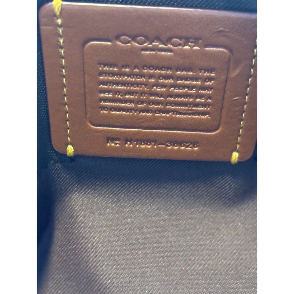 Coach Quinn Signature Canvas Satchel Bag - Picture 9 of 10